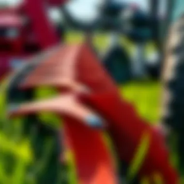 Innovative Blade Designs for Enhanced Performance A close-up of brush mower blades designed for efficient cutting