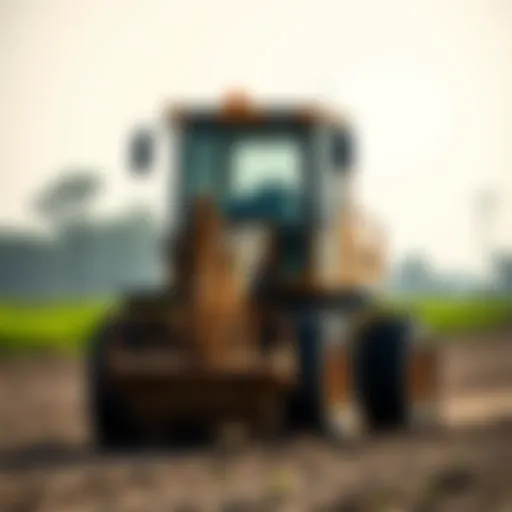 Advanced digger machinery in agricultural field