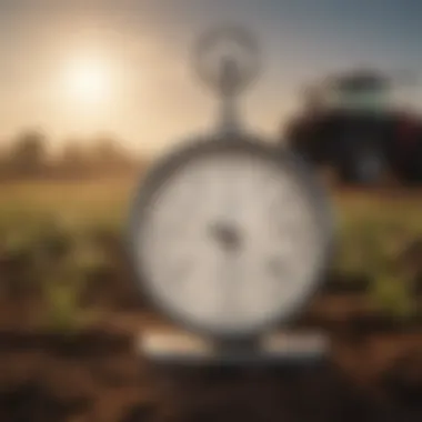 Application of hygrometers in agriculture