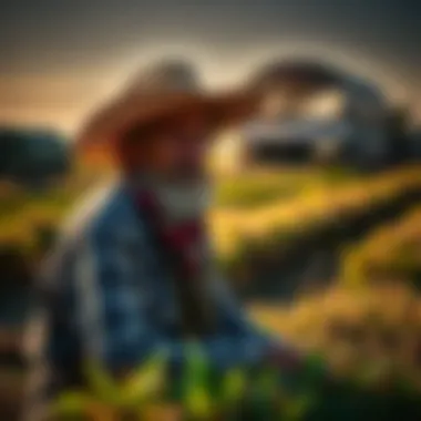 Sustainable farming practices benefiting from land credit