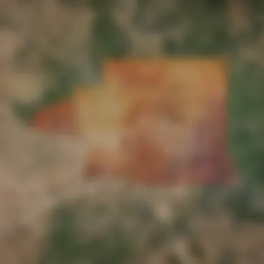Geographic Disparities in Kansas Land Values Map highlighting geographic disparities in land values throughout Kansas.