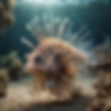 Effects of Lionfish Venom on Marine Life Diagram explaining the effects of lionfish venom