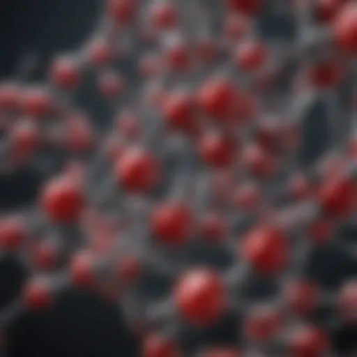 Detailed representation of Lubrisyn HA molecular structure