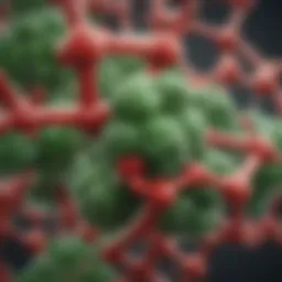 Illustration of paraquat's molecular structure