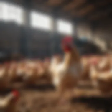 Sustainable Poultry Production Sustainable poultry farming practices illustrated