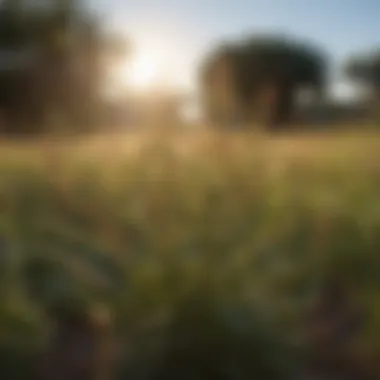 Native weed species in South Texas ecosystem