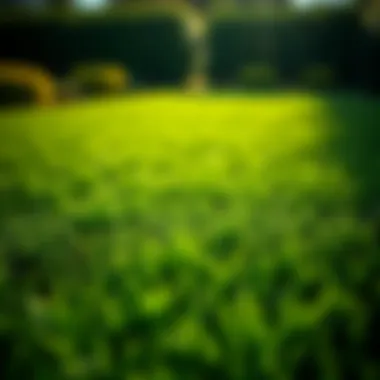 Lush Bermuda sod installation showcasing vibrant green grass