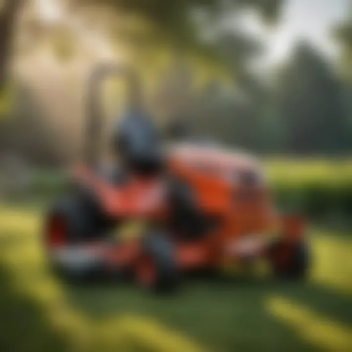 Market trends for zero turn mowers with flip deck features