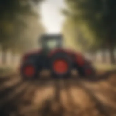 Different types of tractors in agriculture