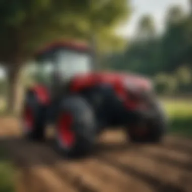 Showcasing TYM Tractor Models A diverse range of TYM tractor models displayed